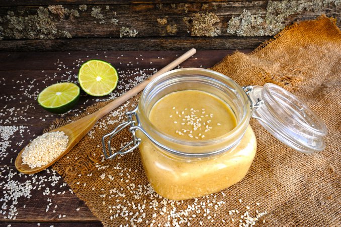 ricette etniche, condimenti, salsa tahin