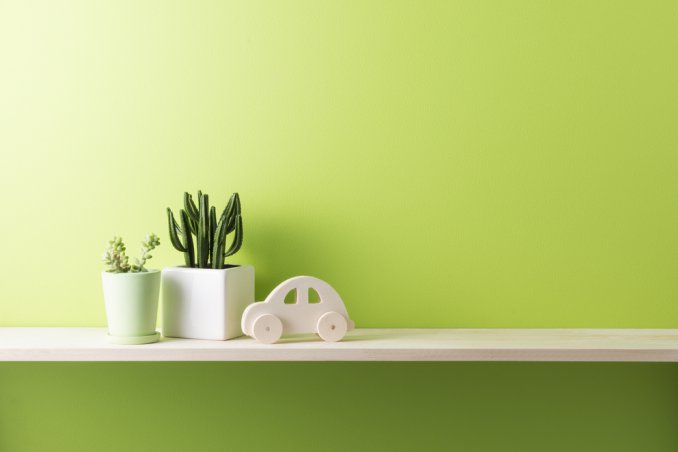 come creare mensole, riciclare materiali di scarto