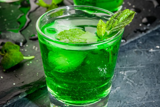Liquore alla menta