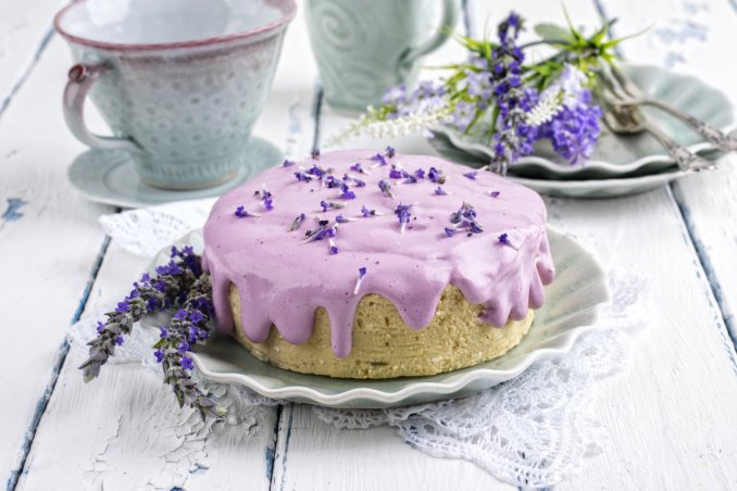 ricette dolci, crema pasticcera, lavanda