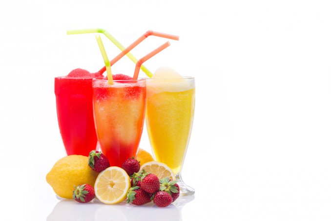 granita limone fragole senza gelatiera