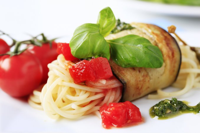  involtini melanzane ripiene di pasta, melanzane ricetta