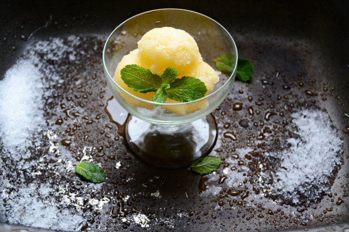 sorbetto melone ricetta, sorbetto melone ricetta senza gelatiera