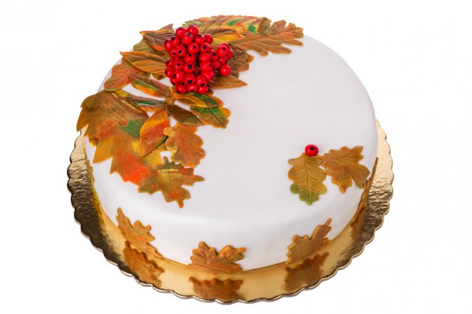 torte autunno pasta zucchero, cake design autunno 
