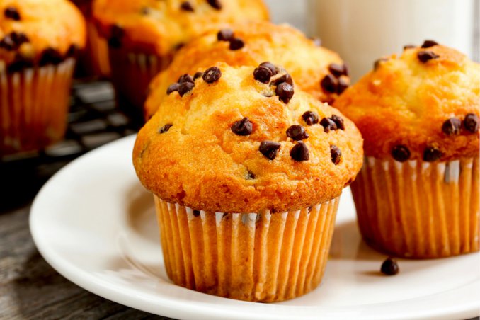 muffin, zucca, cioccolato