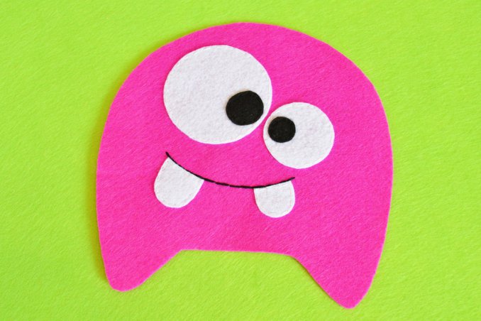 decorazioni halloween fai da te, decorazioni halloween feltro, decorazioni halloween idee