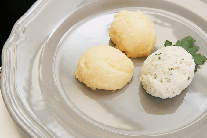 Baccalà mantecato con polenta