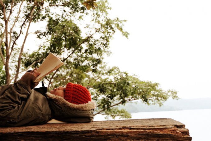 extreme reading, lettura estrema, posti assurdi per leggere
