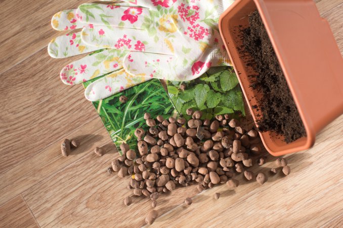 argilla espansa giardinaggio, argilla espansa cos’è