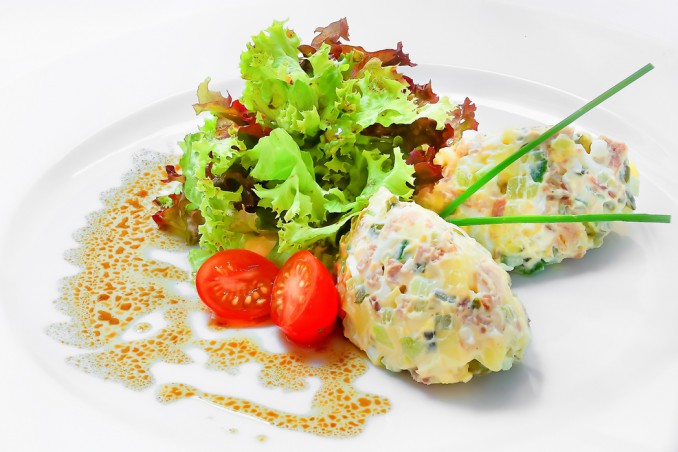 insalata russa vegana