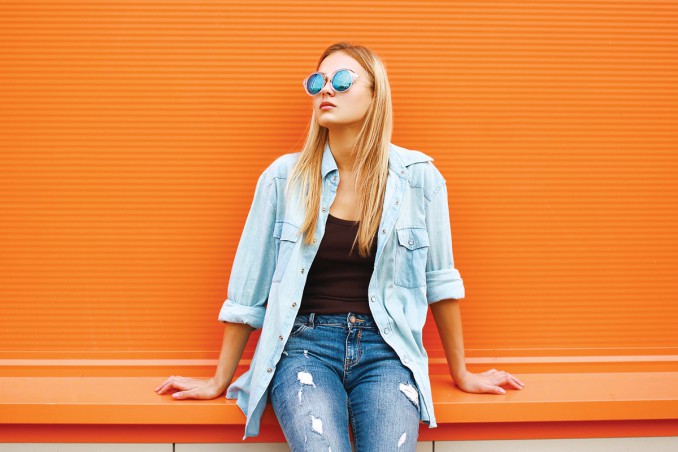 come indossare, camicia jeans, estate