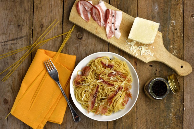 pasta alla gricia, cucina laziale, ricetta