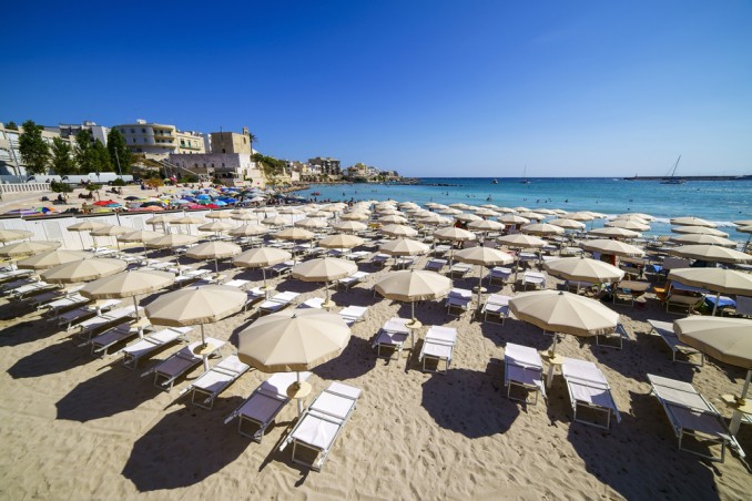 spiaggia, ombrelloni