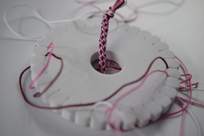 telaio kumihimo fai da te