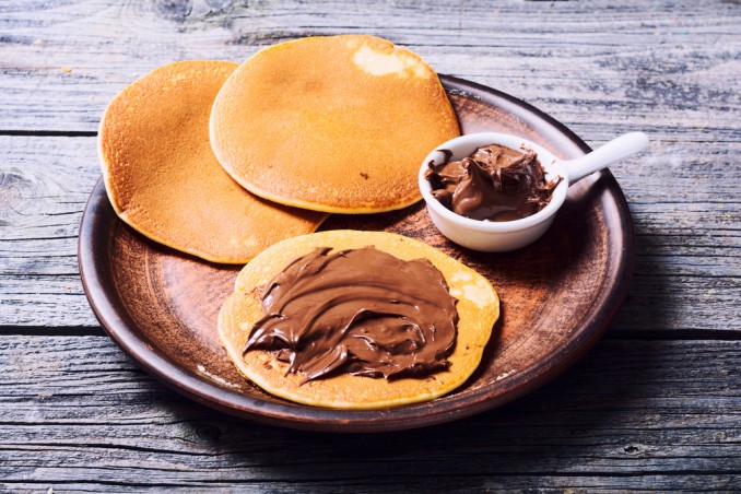pancake alla nutella
