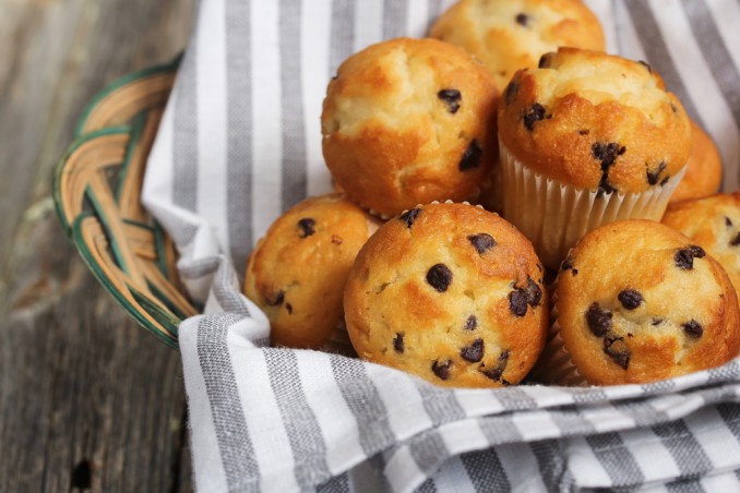 muffin gocce cioccolato senza burro