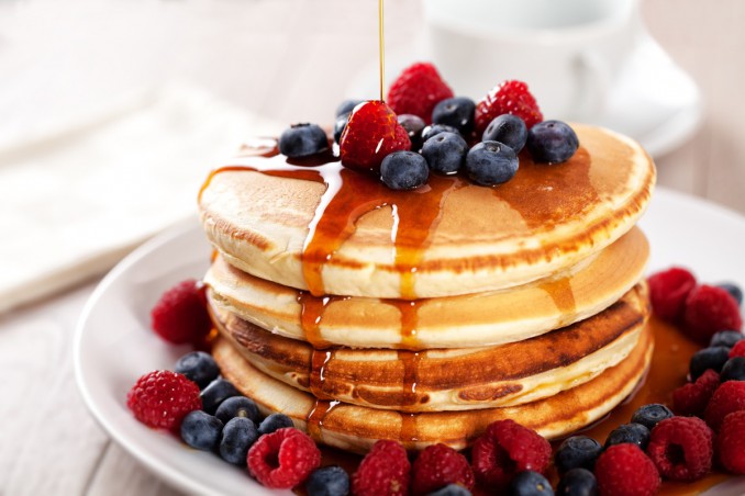 pancakes, senza uova, ricetta leggera