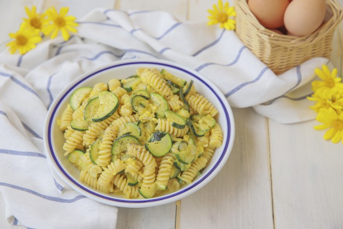 Carbonara di zucchine