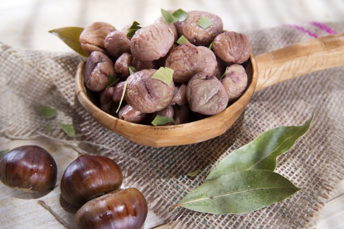 castagne bollite, pentola a pressione, come prepararle