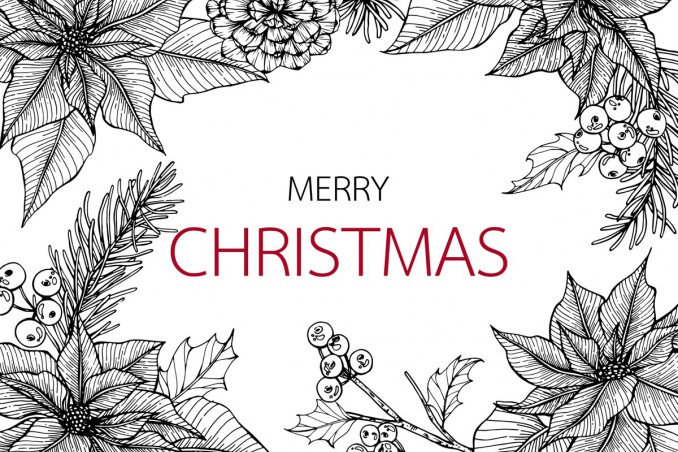 natale 2018, immagini da colorare, stampe