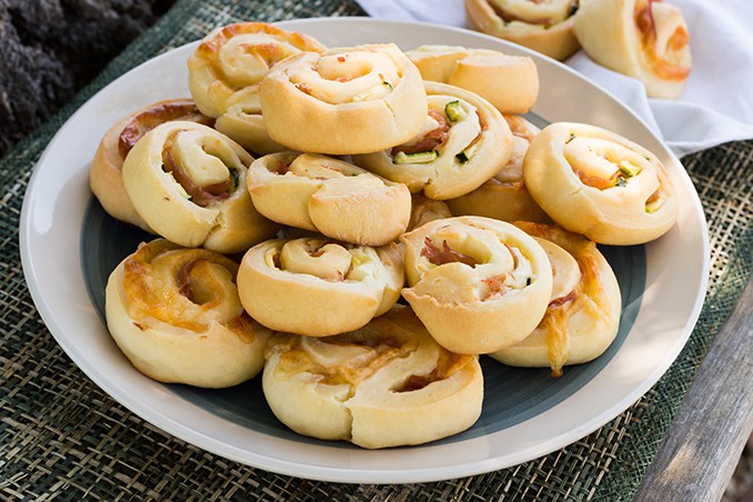 Girelle cotto e scamorza