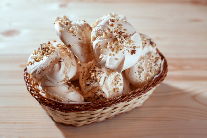 meringhette alla nocciola