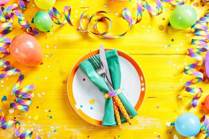 carnevale, casa, decorazioni