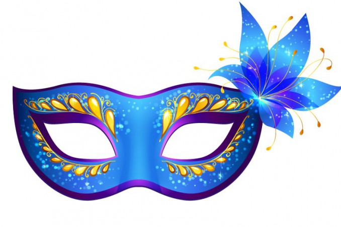 maschere di carnevale colorate, maschere di carnevale da stampare