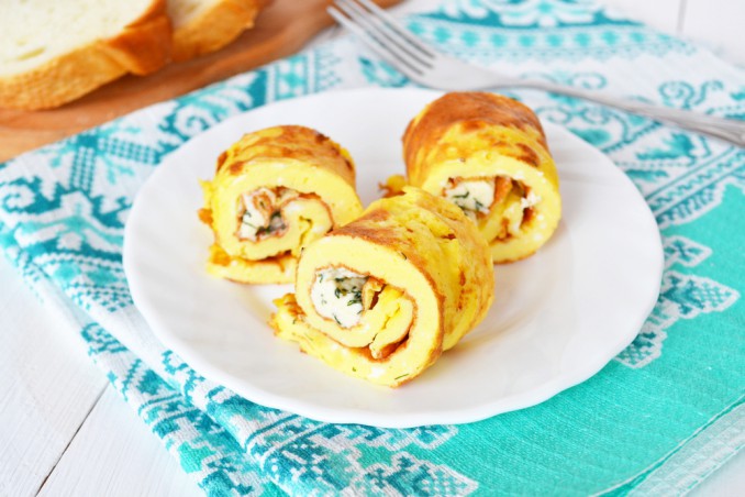 rotolo frittata farcito freddo, rotolo frittata, frittata arrotolata
