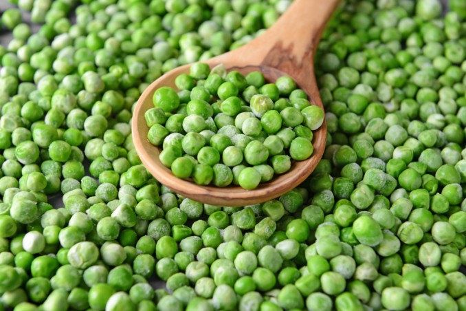 piselli surgelati cucina light