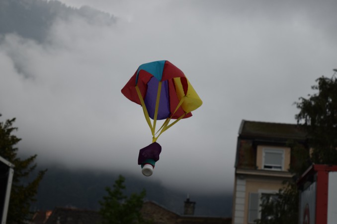 paracadute giocattolo fai da te