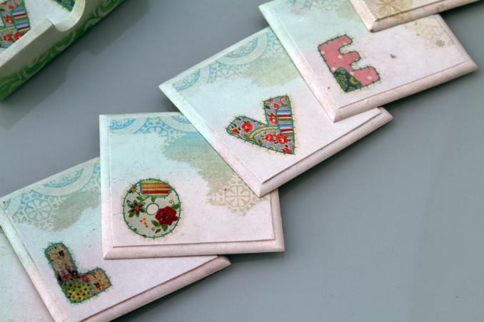 come decorare piastrelle, piastrelle decoupage, decoupage ceramica