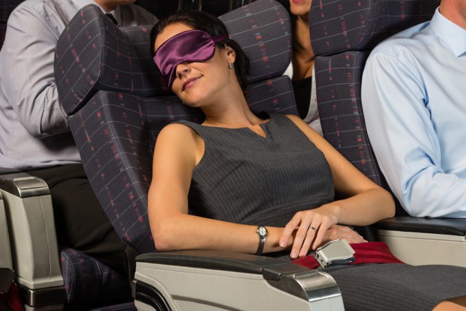 rimedi naturali, dormire in aereo, viaggio