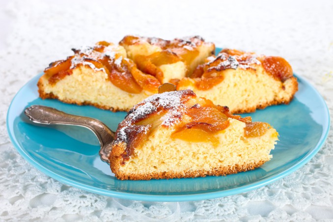 torta, pesche, ricetta