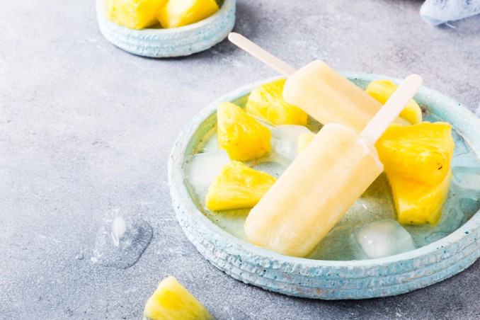ghiaccioli ananas