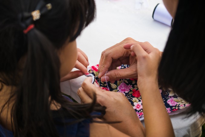  lavoretto cucito bambini