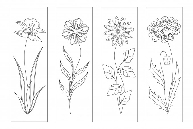 segnalibri fai da te da colorare, segnalibri da stampare, segnalibri fai da te