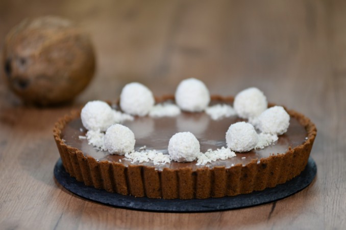 torta tartufina ricetta, cocco, cioccolato