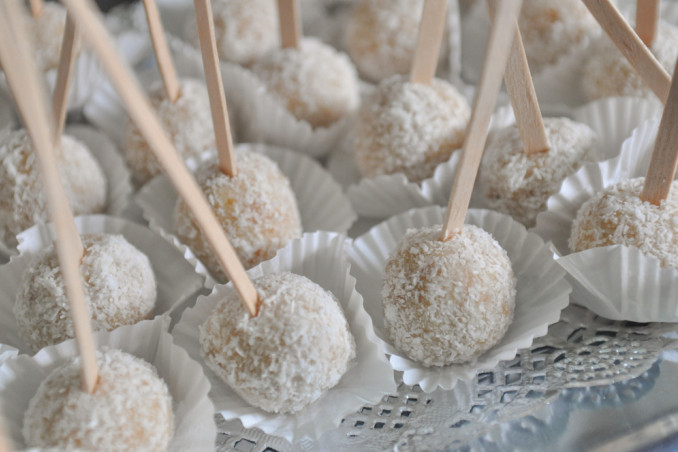 dolcetti rum, cake pop cocco