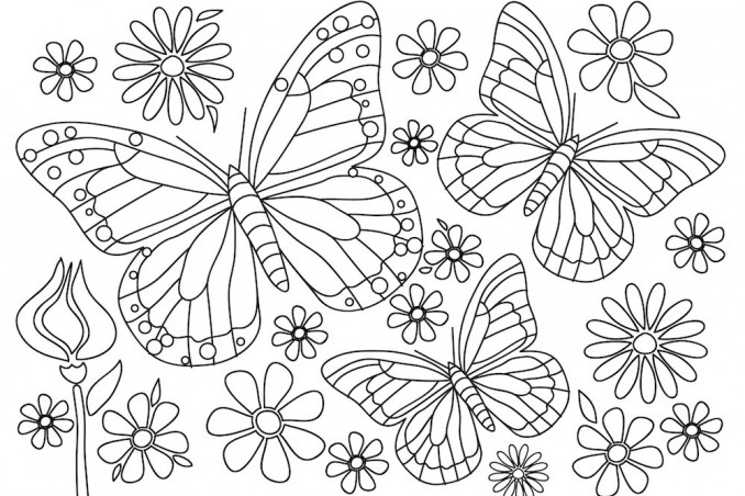 disegni primavera bambini