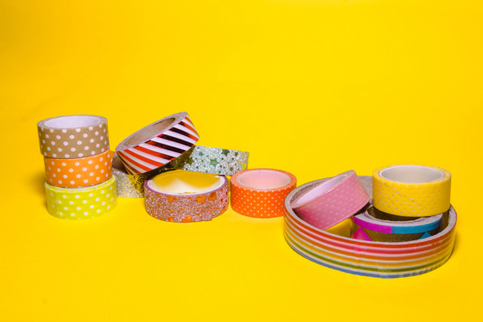 decorare muri nastro