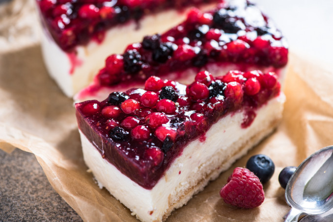 cheesecake frutti bosco