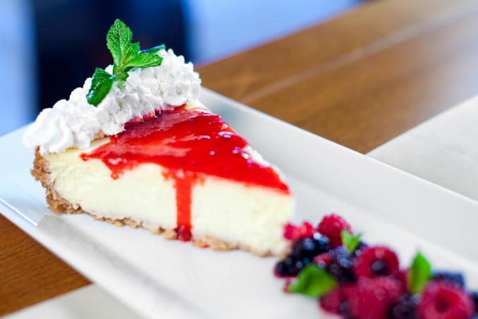 cheesecake frutti bosco cruda