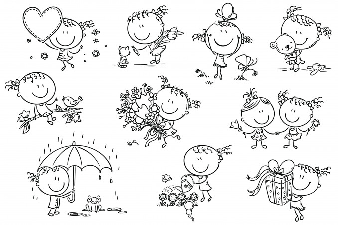 giornata mondiale gentilezza disegni da colorare, giornata mondiale gentilezza, gentilezza disegni da colorare