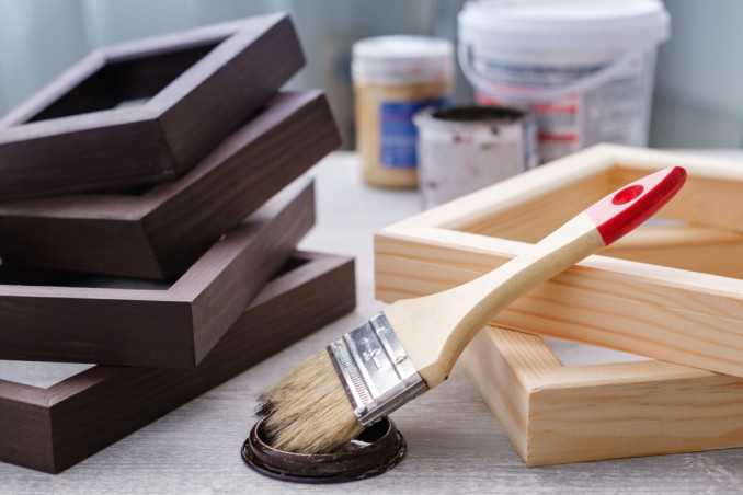 come rinnovare vecchia cornice, rinnovare cornice