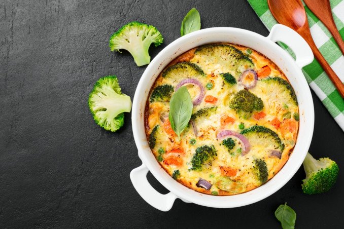verdure, gratin, besciamella