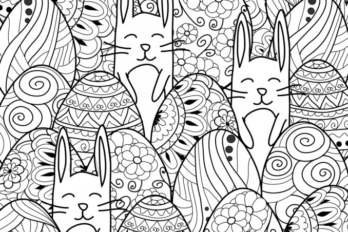 disegni pasqua colorare