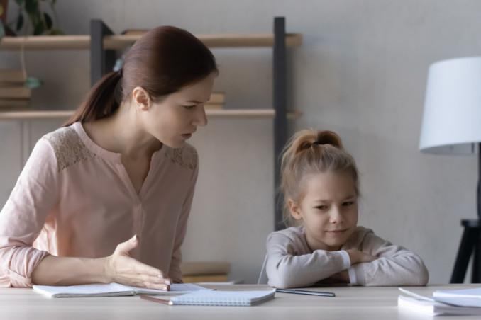 bambini non ascoltano