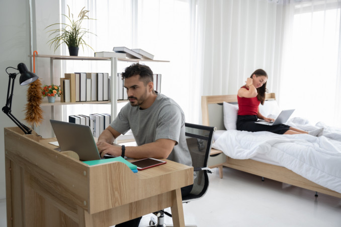 smart working trucchi coppia