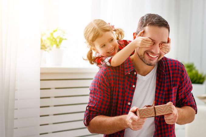 uomo con figli